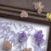 Reusable Emboss Flower Bowknot Nail Charm Making Mold Unique Nail Art Silicone Mold For 3D Manicure Decoration