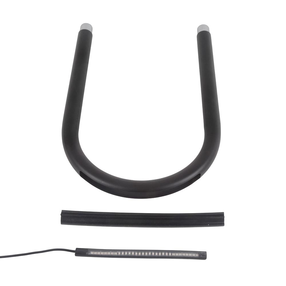 For BMW K100 K100LT K100RS K100RT K Series Motorcycle Rear Rack Holder Support Seat Tube Loop Frame Hoop With LED Light Strip