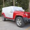 Wodoodporna osłona przeciwsłoneczna na przednią szybę na każdą pogodę pasuje do Jeep Wrangler JK dla Wrangler JL wersja 4-drzwiowa 2007-2023 akcesoria zewnętrzne