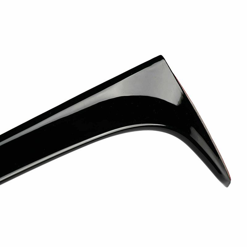Pair Rear Left/Right Window Spoiler Side Wing Spoilers Trim Exterior Parts for VW Golf 7 7.5 MK7 MK7.5 2014 2015 2016 2017 2018