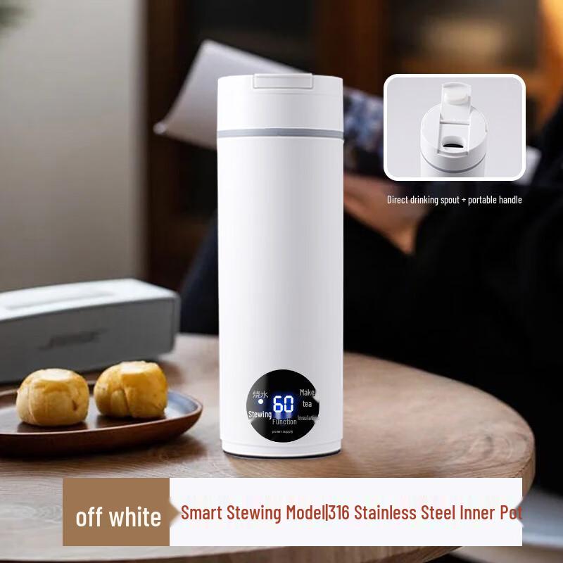Portable Electric Travel Kettle with LCD Display