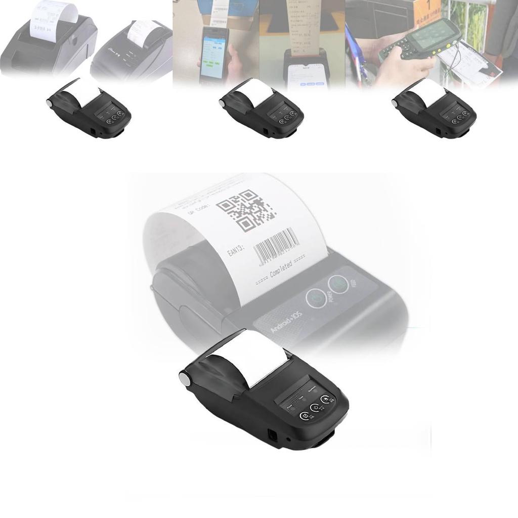 Receipt Printer Thermal Bluetooth Convenience Store Inventory Management Supplie