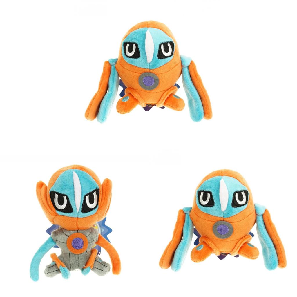 Muñeco de Peluche Deoxys de Anime de Dibujos Animados con Tejido de Pelo Corto para Coleccionistas y Niños