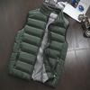 Gilet Imbottito in Cotone Autunno Inverno Gilet da Uomo Gilet Leggero in Cotone