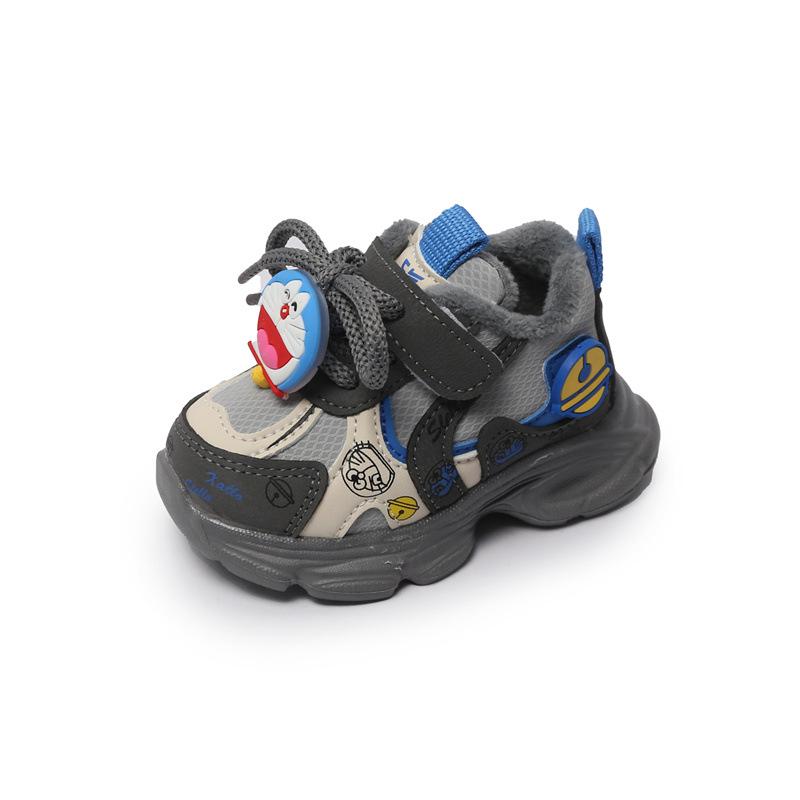 Herbst/Winter 2025 Kleinkind Plus Samt Sportschuhe für Jungen & Mädchen