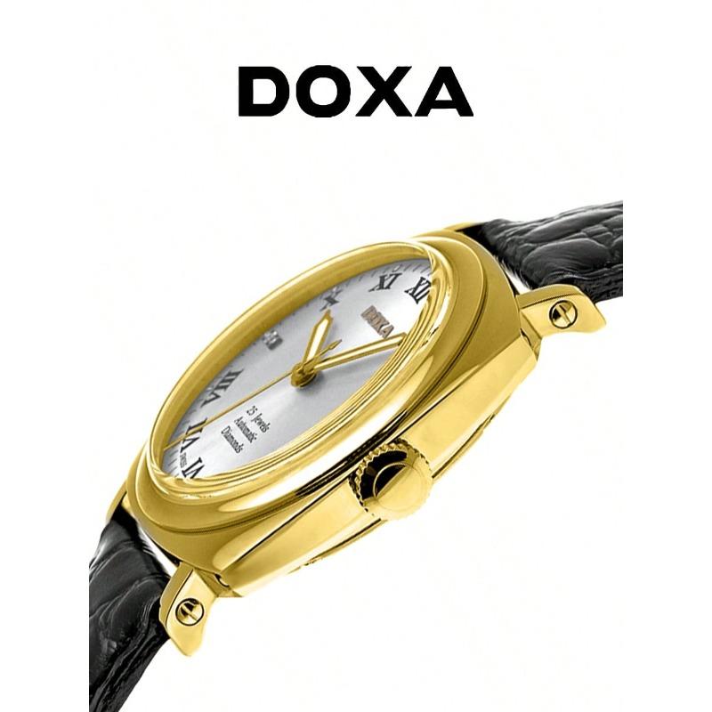 DOXA Herren Mechanische Silberne Uhr D117KSV