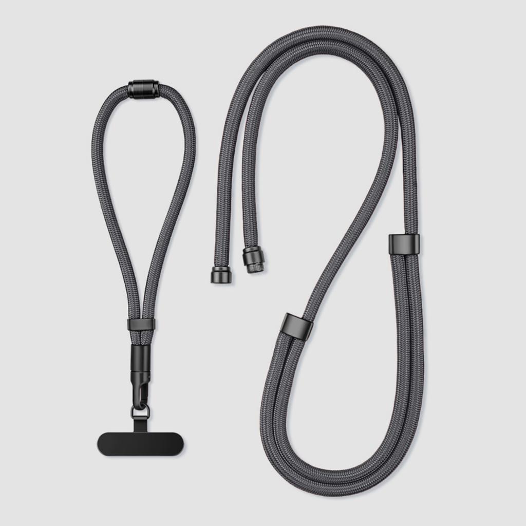 3-in-1 Switchable Mobile Phone Lanyard Adjustable Length Universal Mobile Phone Case Strap