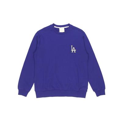 MLB Sweatshirts Unisex Blue Crew Neck Moderate Regular 31MT01941-07U