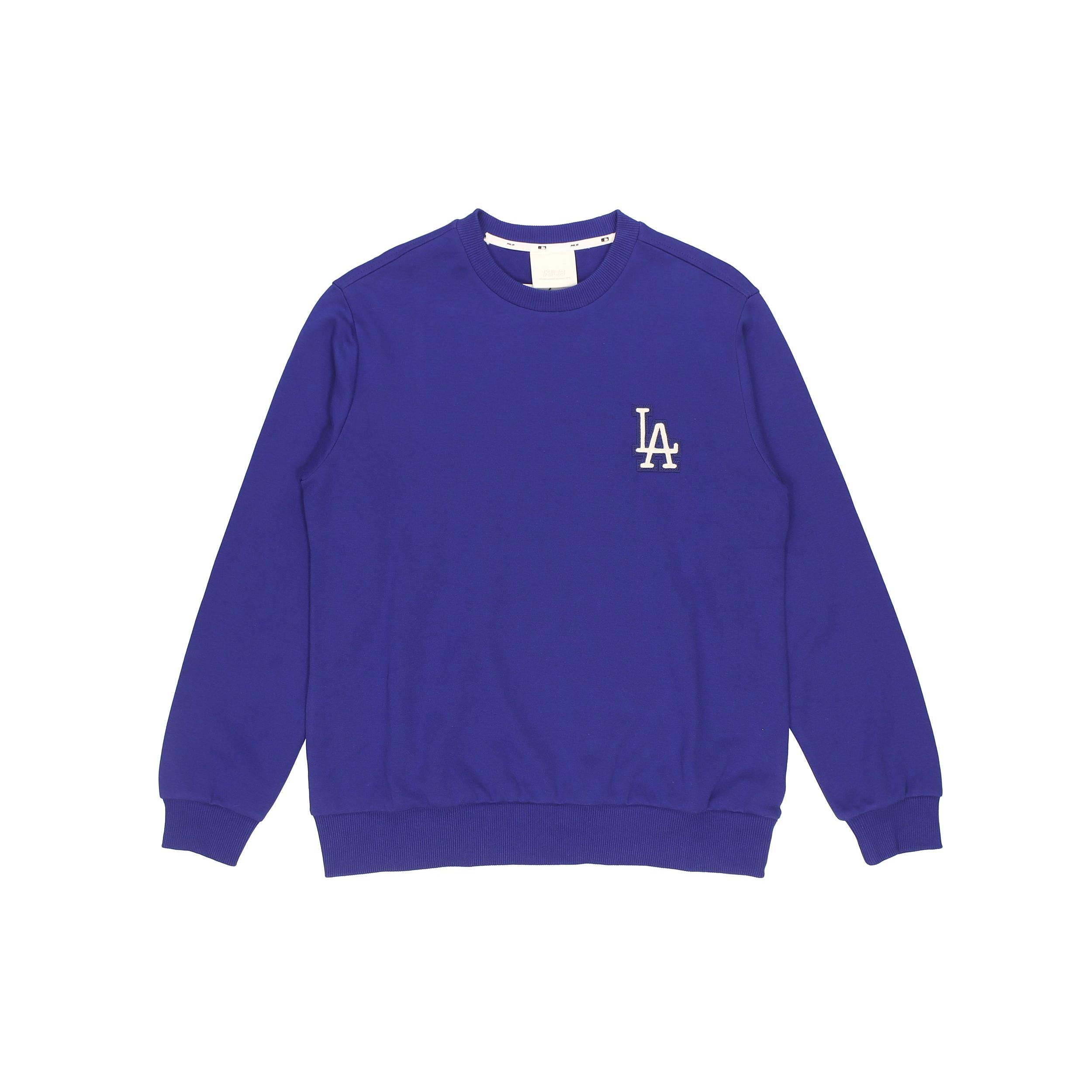 MLB Sweatshirts Unisex Blue Crew Neck Moderate Regular 31MT01941-07U S