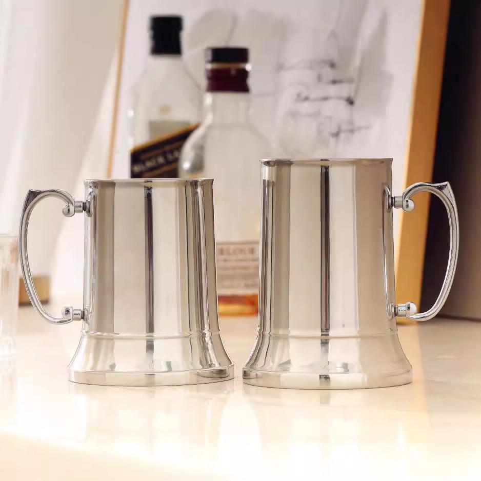 

Large Capacity Double-Layer Insulated 304 Stainless Steel Mug for Coffee, Milk, Tea - Ideal for Home, Office, or Restaurant Use 450ml Small