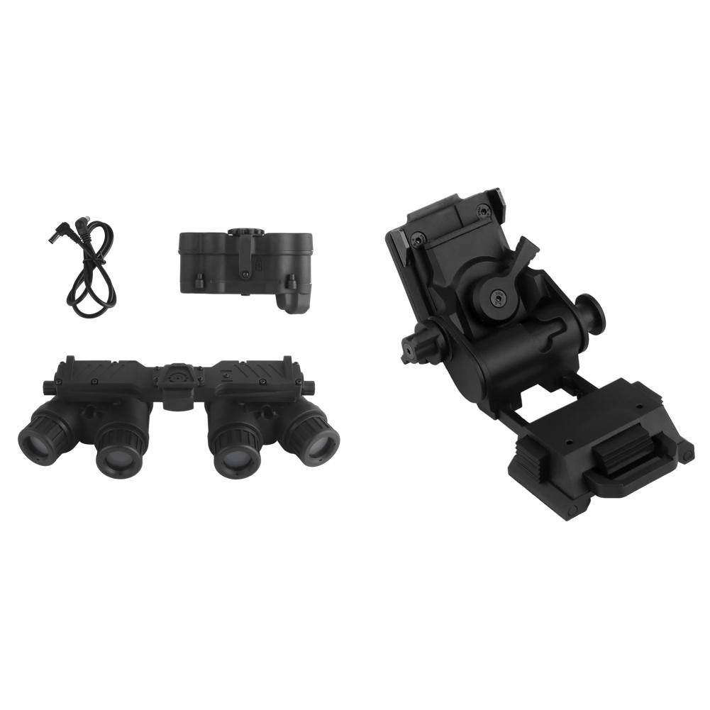 GPNVG 18 Mörkerseende Glasögon Taktisk Hjälm Kikare Modell Nr Funktion Fyra-Ögon Synenhet Modell för Cosplay Taktiska Spel