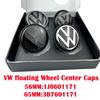 BFPQY1 For Volkswagen VW Golf 5 6 7 Passat B6 B7 B8 Tiguan Polo Jetta GTI 3B7601171 4pcs 56mm 65mm Floating Wheel Center Caps Hub Cover