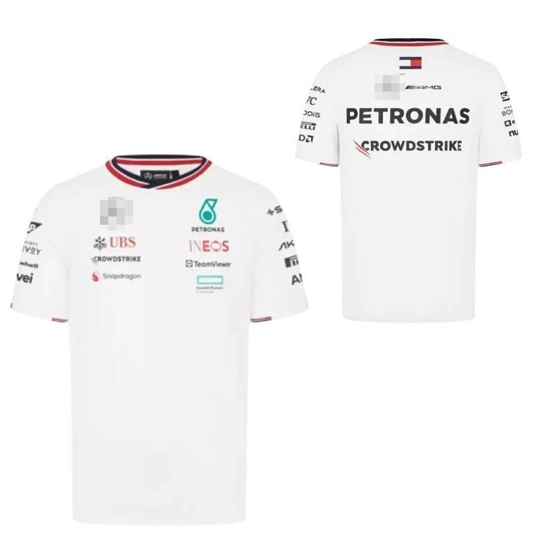 Tricou elegant 2024 F1 -benz Team cu mânecă scurtă și croială confortabilă largă