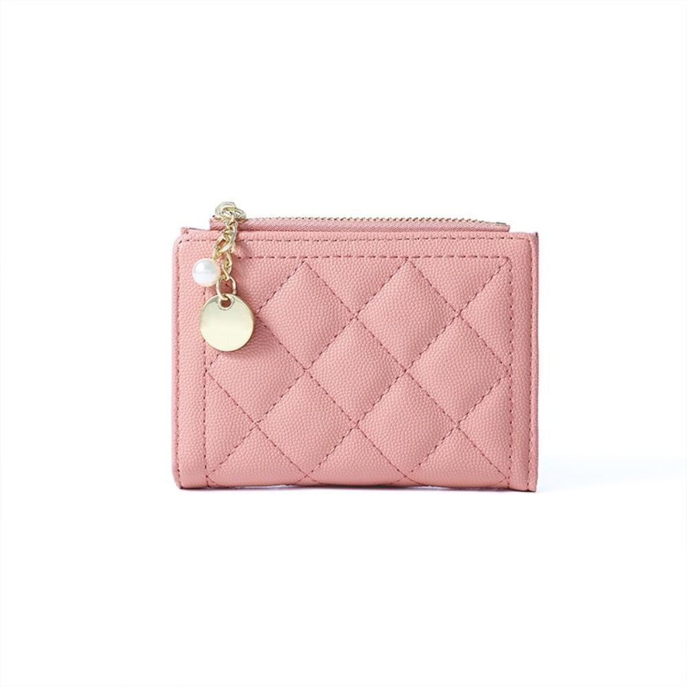 Short Women PU Coin Purse PU Leather Card Holder Small Storage Bag PU Leather Wallet  Women