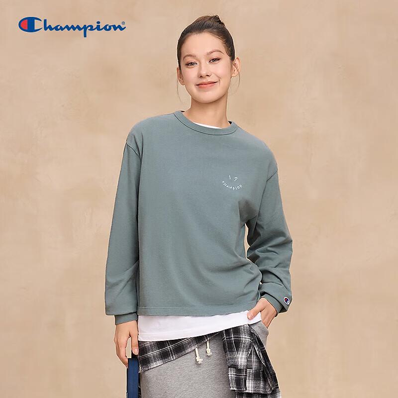 Champion Women s Embroidered Long Sleeve T-Shirt L 3700₽