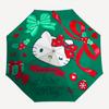 1pc Christmas Hello Kitty Decorations Umbrella with Plastic Handle,Suitable for All Seasons Home Travel Outdoor UmbrellaSanlio273