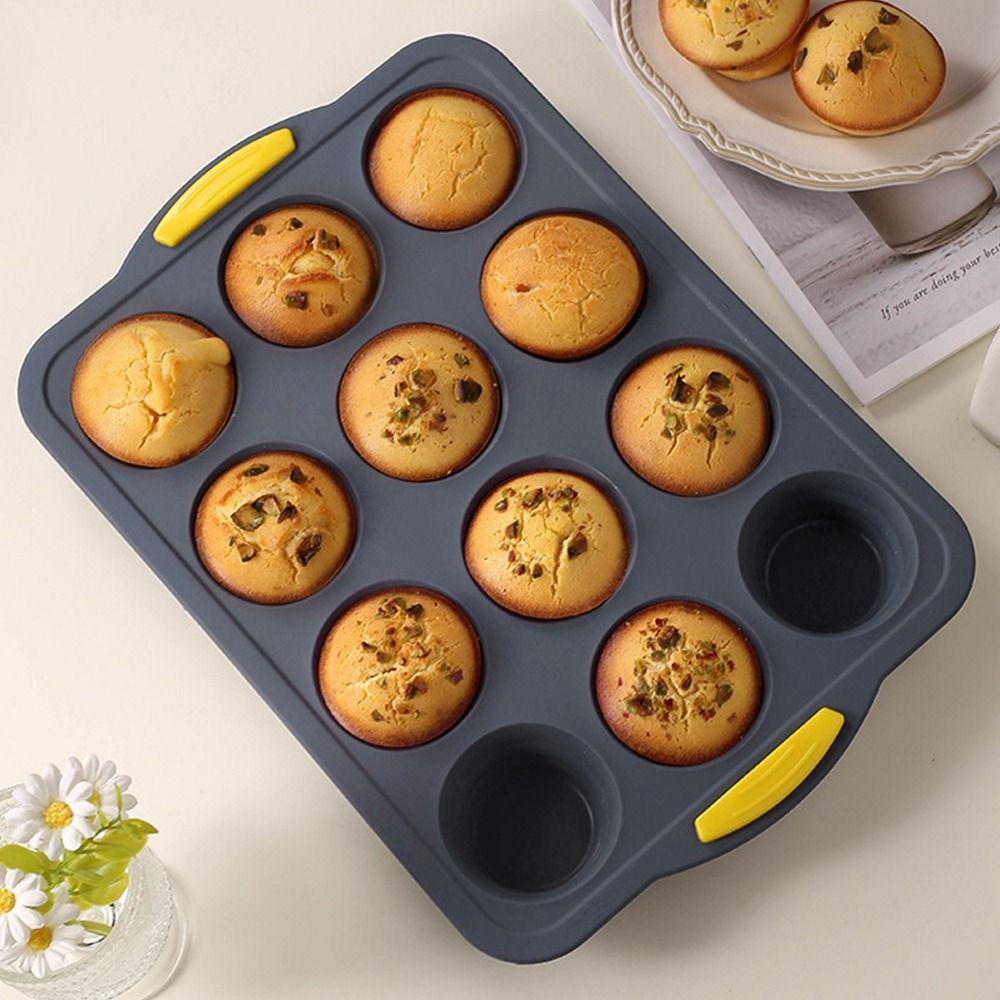 Reusable Silicone Cake Mold Silicone Silicone Muffin Tray Mini Baking Molds Baking Muffins