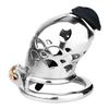 Stainless Steel CB Lock Metal Chastity Lock Male Penis Cage Chastity Gay Sex Toys Cock Ring Urethral Chastity BDSM