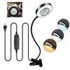 10X Magnifying Glass With 3 Color Modes LED Lighted Desk Lamp LED Magnifier Lamp for Reading Crafting Painting Close Work