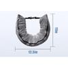 Travel Headrest, Fillable Portable Travel Pillow, Travel Storage Bag Cervical Pillow Airplane Pillow