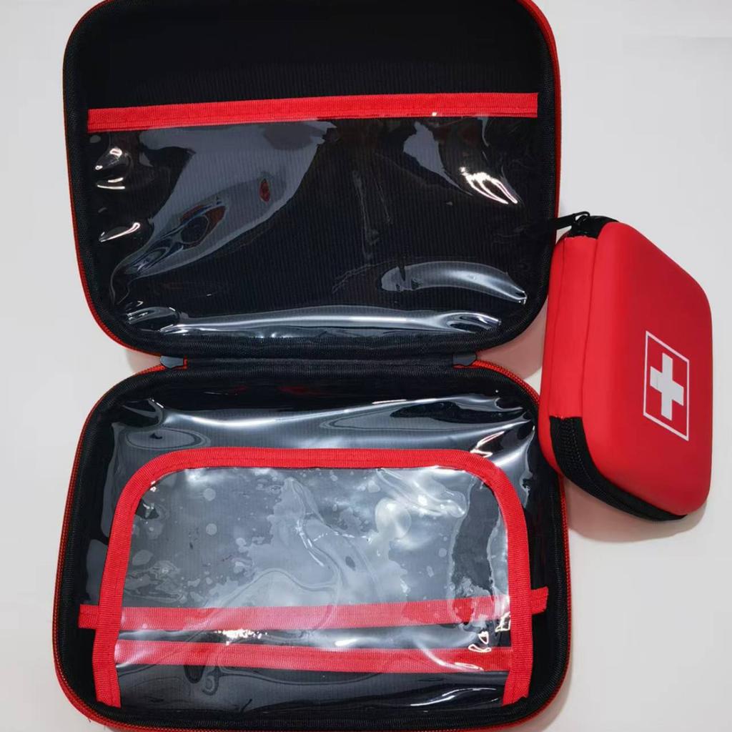 EVA Kit, Portable Small PU Leather, Suitable For Home, Car, And Outdoor Emergency Kits, Storage Box, Lifesaving Bag