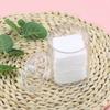 Plastic Cotton Swab Ball Holder Transparent Cosmetic Storage Box Bathroom Container Dispenser
