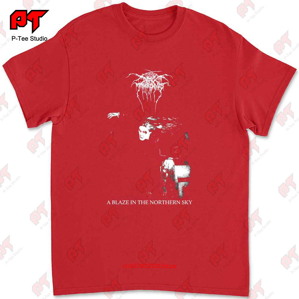 

Новая футболка Darkthrone A Blaze In The Northern Sky Официальная футболка группы Badhabitmerch N161 S