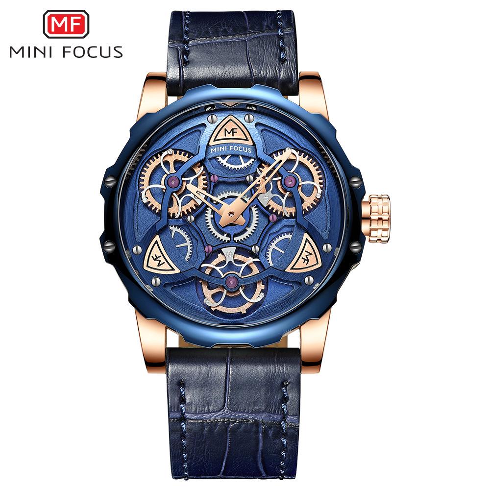 Top Luxury With Box Mini Focus Brand Watch Hollow Men's Watch Casual Men's Quartz Watches