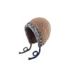 Large Head Circumference Plush Knitted Hat Women's Autumn and Winter Thickened Warm Ear Protection Woolen Hat Makes The Face Smaller