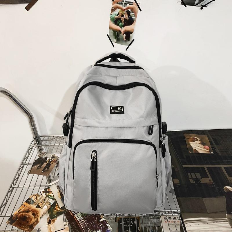 School bag ins niche lightweight waterproof junior high school students men and women large capacity sports outdoor backpack travel backpack