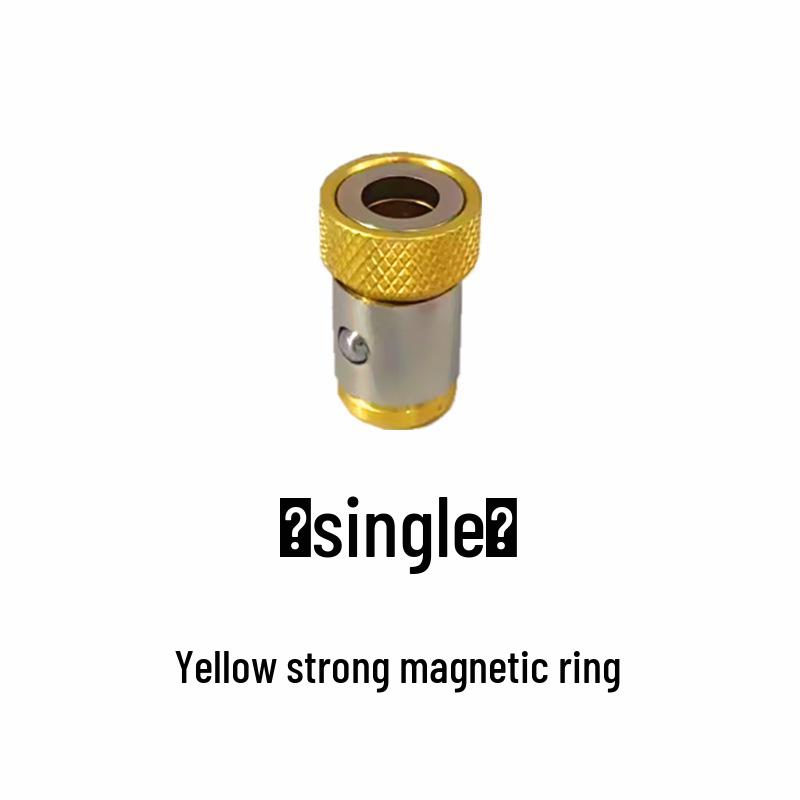 Reinforced Anti-Slip Phillips Magnetic Ring Screwdriver Bit with Strong Magnetism.