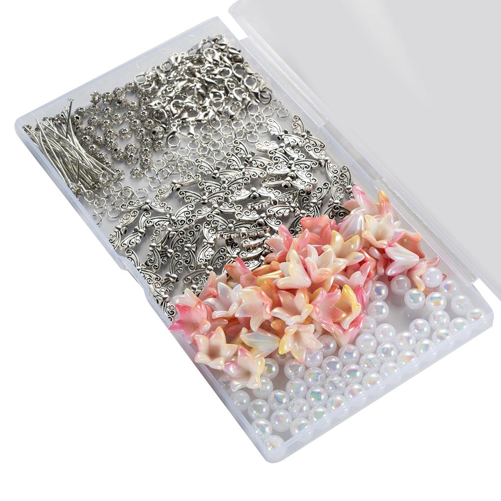 Pack of 50 Colorful Pearls Angelic Keychains Charm Pendant Decoration for Stylish and Lovely Accessories Daily Use