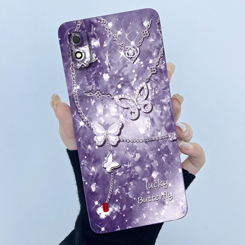 For Samsung Galaxy A10 A10s M01S Case Simplicity Painting Liquid Soft Silicone Cover for Samsung A10 A105F A10S SM-A107F Casing