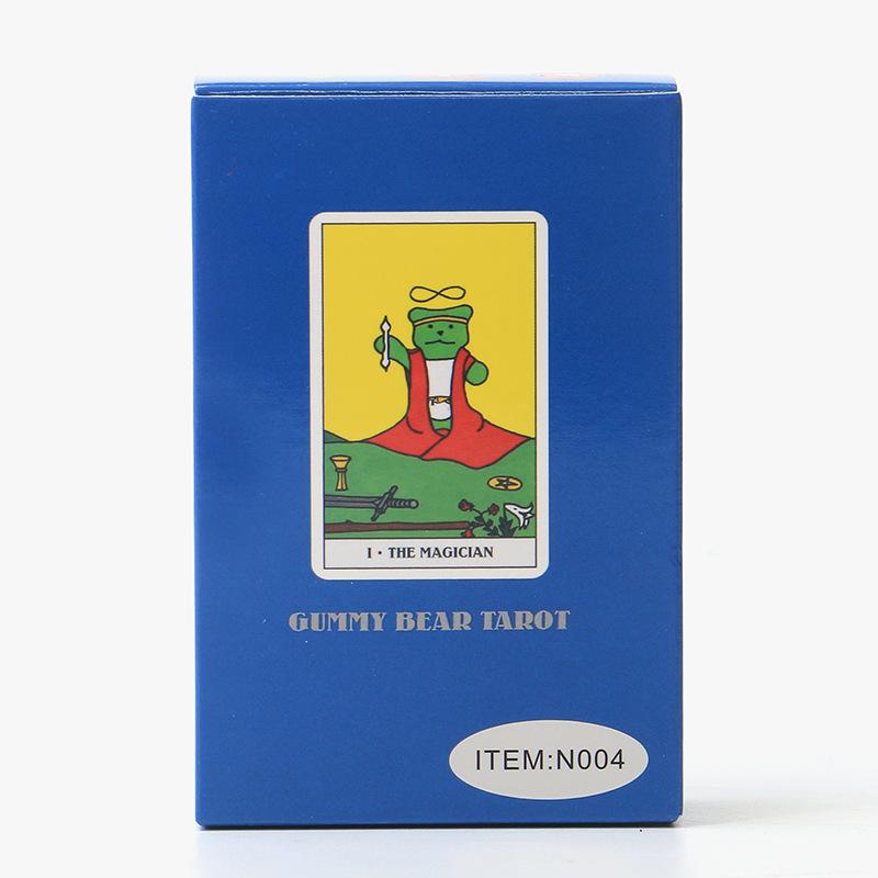 Tarotkarten von Gummy Bear Oracle Party Unterhaltungsdeck Brettspiele
