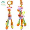 Happy Monkey Baby Mobile: Giraffe Rattle Pendant for Infants