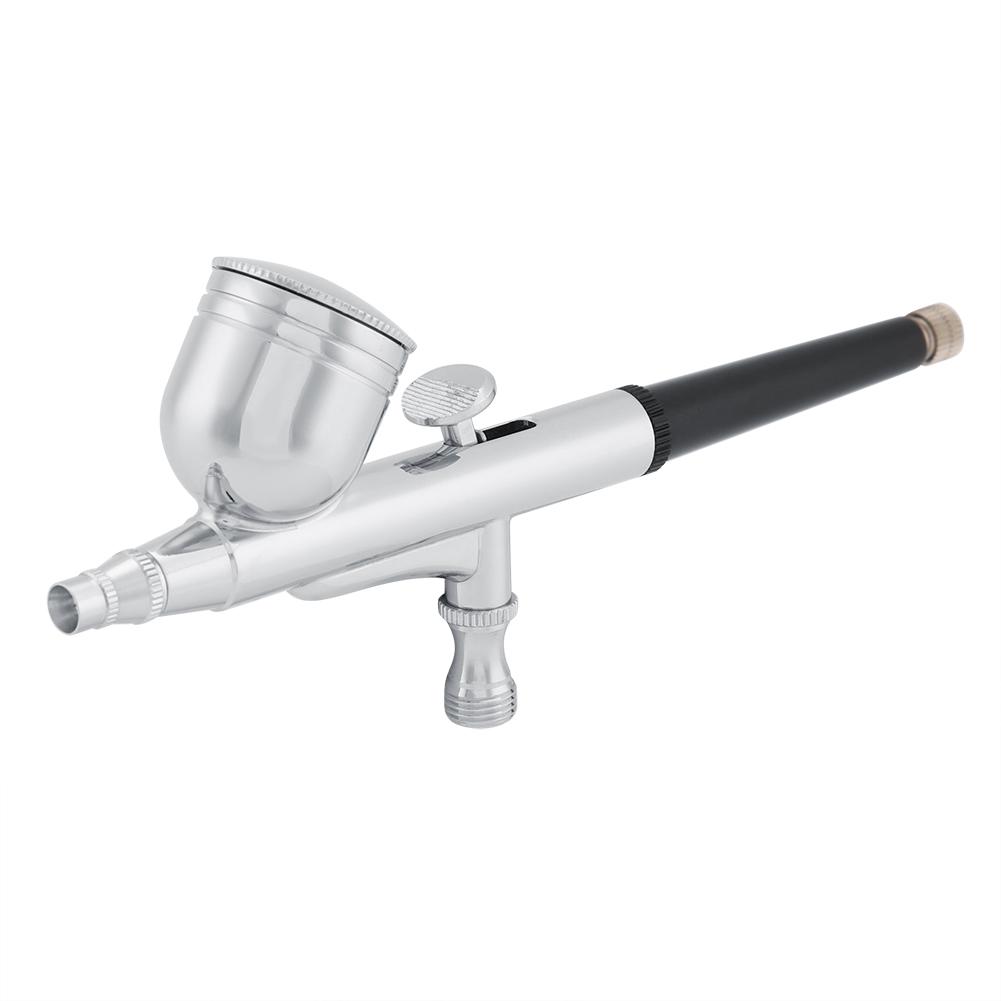 Doppelwirkungs-Airbrush-Kompressor-Set Craft Kuchenfarbe Kunst Spritzpistolen-Set Werkzeuge