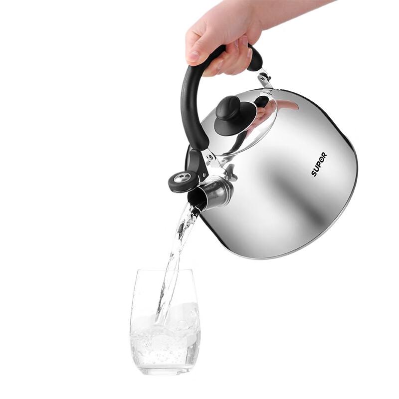 SUPOR 304 Stainless Steel Whistling Gas Kettle