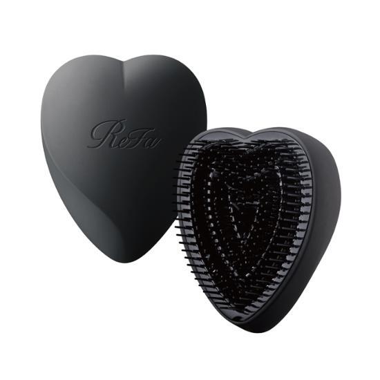 ReFa Heart Brush Matte Black