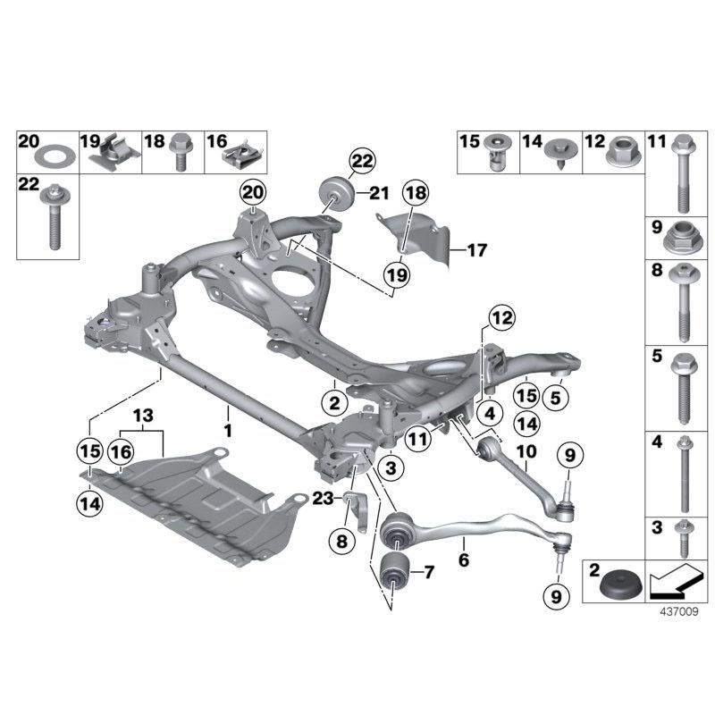 3112 6852 991 3112 6852 992 Car Accessories Rear Control Arm 31126852991 31126852992 For BMW 1 2 3 4 Series F20 F21 F30 F31