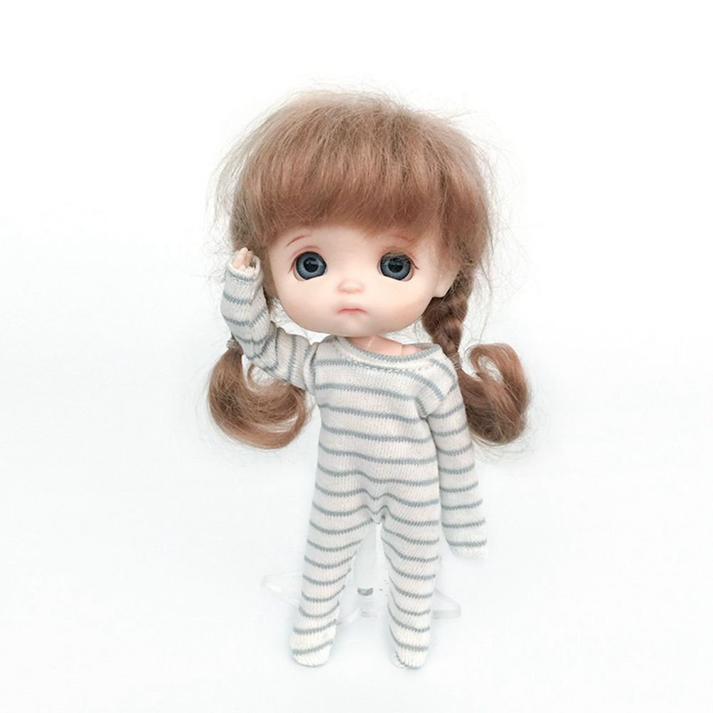 Doll Accessories Doll Striped Pajamas 1/111/12 Doll Clothes Doll Sleep Clothes New Cute Clothes