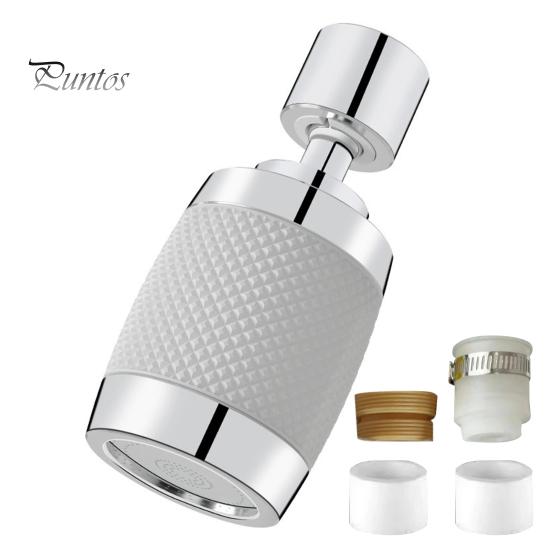 

Удлинитель для смесителя с поворотом на 360 градусов и регулируемыми режимами потока воды, аэратор для кухонного смесителя с защитой от брызг белый