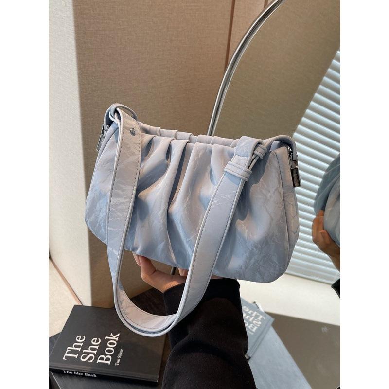 Bag Women's 2025 New PU Trend Versatile Messenger Bag Fashion Casual Shoulder Underarm Bag