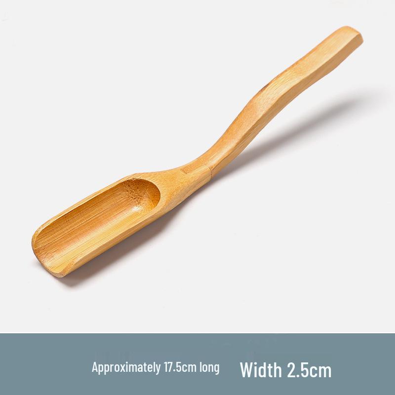 High-Temp Resistant Bamboo Tea Tongs - Portable Travel Tea Set Tweezers & Anti-Scald Cup Clips