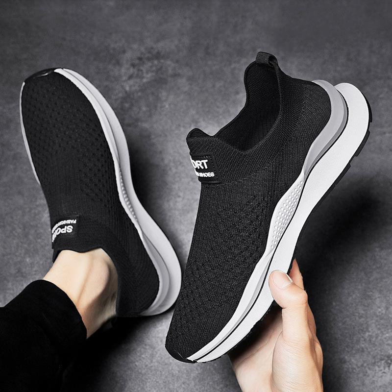 2024 New Spring Autumn Man Fashion Trend Sneakers Breathable Men's Sneaker Mesh Fabric Lightweight and Comfortable Sneakers