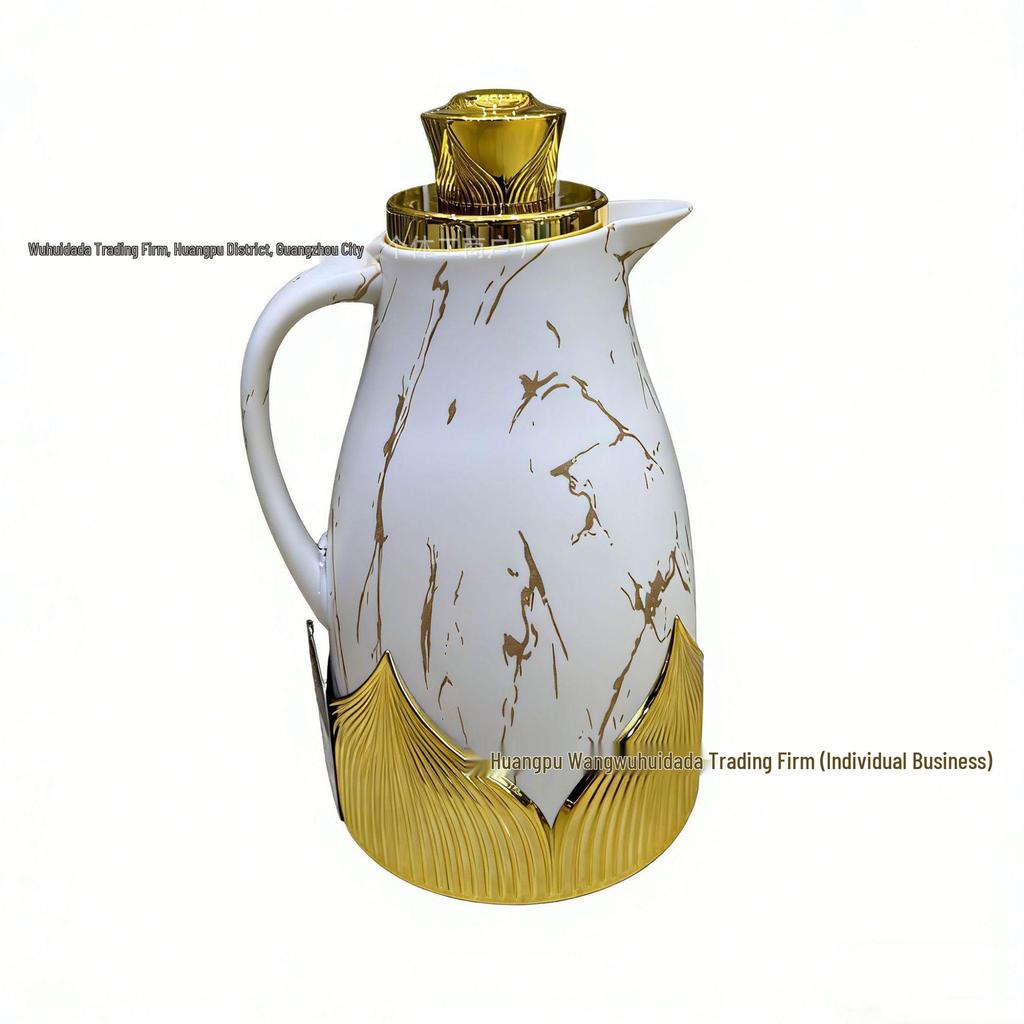 1.5L Insulated Glass Liner Thermos Flask - Household Hot Water Kettle