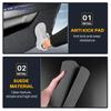 For Mazda 3 Axela 2019 2020 2021 2022 2023 2024 2025 LHD RHD Car Anti-kick Pad Suede Leather Carbon Pad Accessories Door Protect