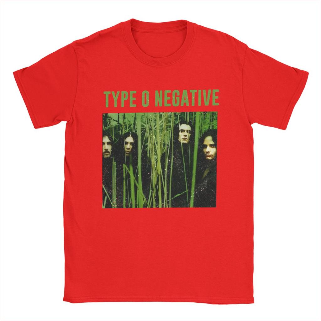 Type O Negative Men T Shirt Novelty Tees Short Sleeve Crew Neck T-Shirts 100% Cotton 4XL 5XL 6XL Tops