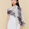 Daks Brown Check Scarf Dcsc6e590w2