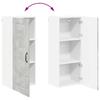 Dishwasher Front Kalmar Concrete Grey 40 x 31 x 100 cm