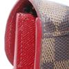 LOUIS VUITTON Portefeiulle Kaisa Purse N61221 Slys Brown Damier canvas Women Used